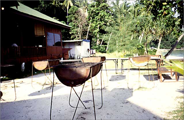 BBQ pits