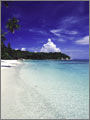 Secluded beach on Lang Tengah